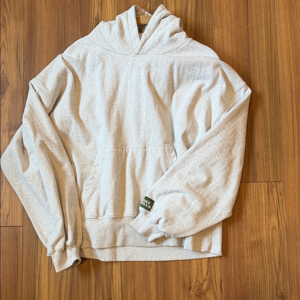 Daily Drills oversized fleece hoodie